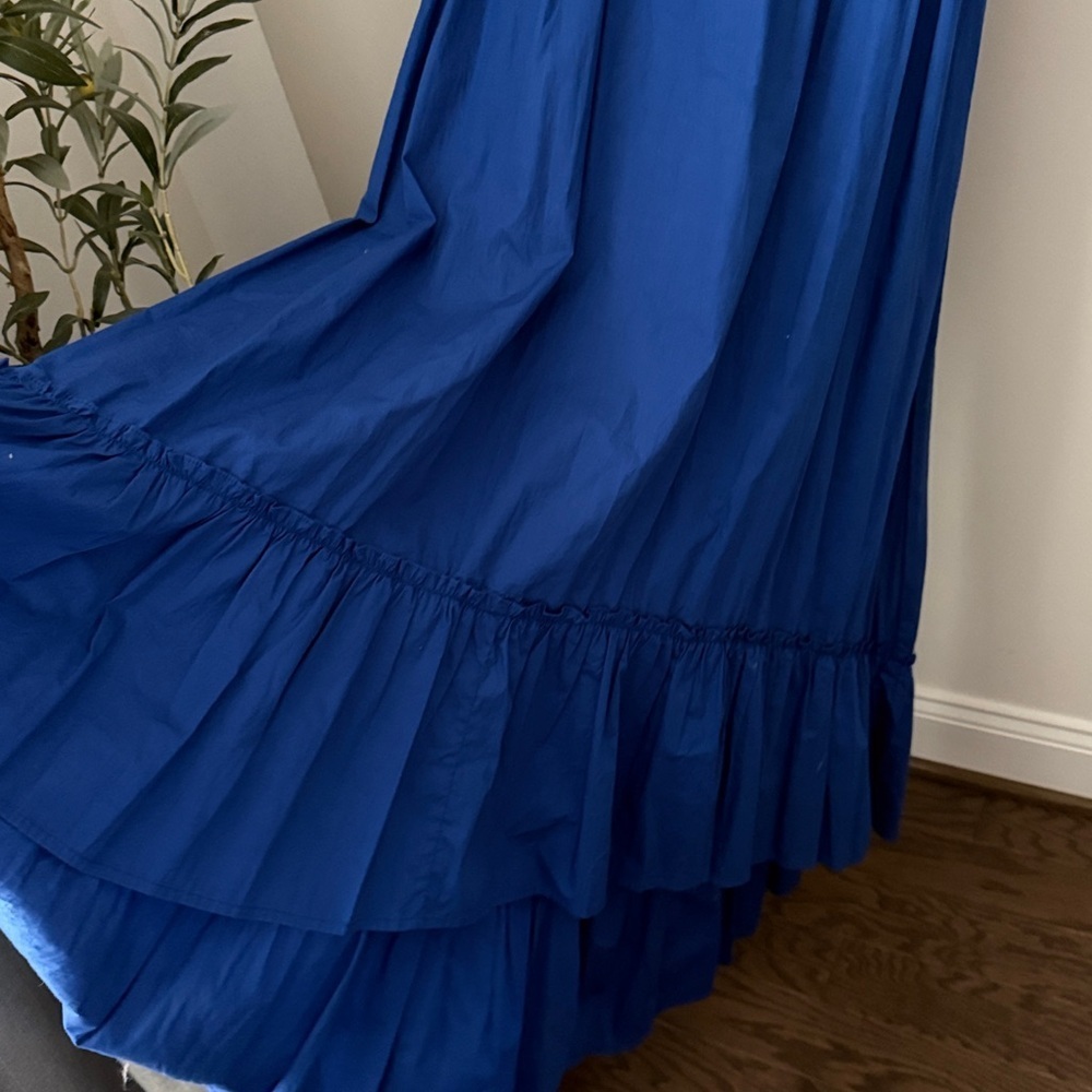 Who What Wear High Low Blue Dress - Picture 6 of 11